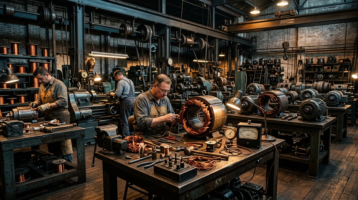 Commercial Tool Repair Bench at Boyd Electric